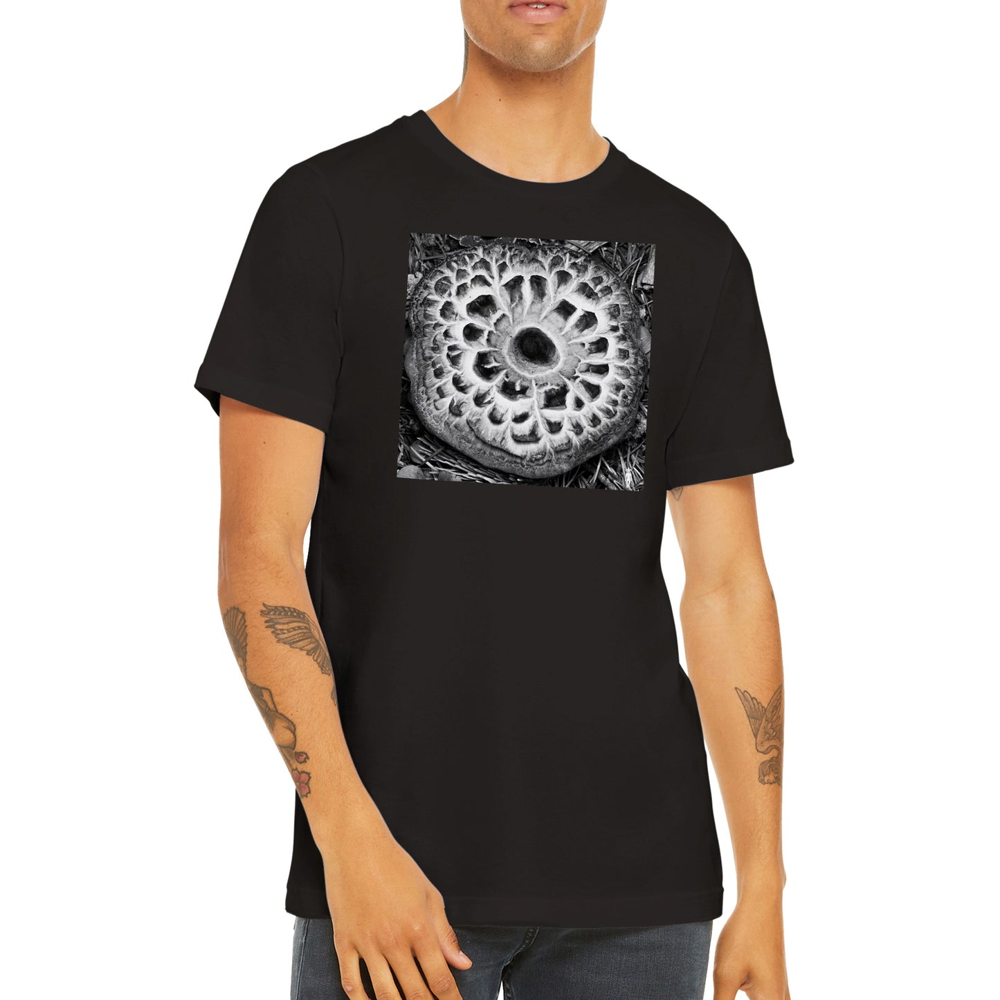 Mushroom Top: Premium Unisex Crewneck T-shirt