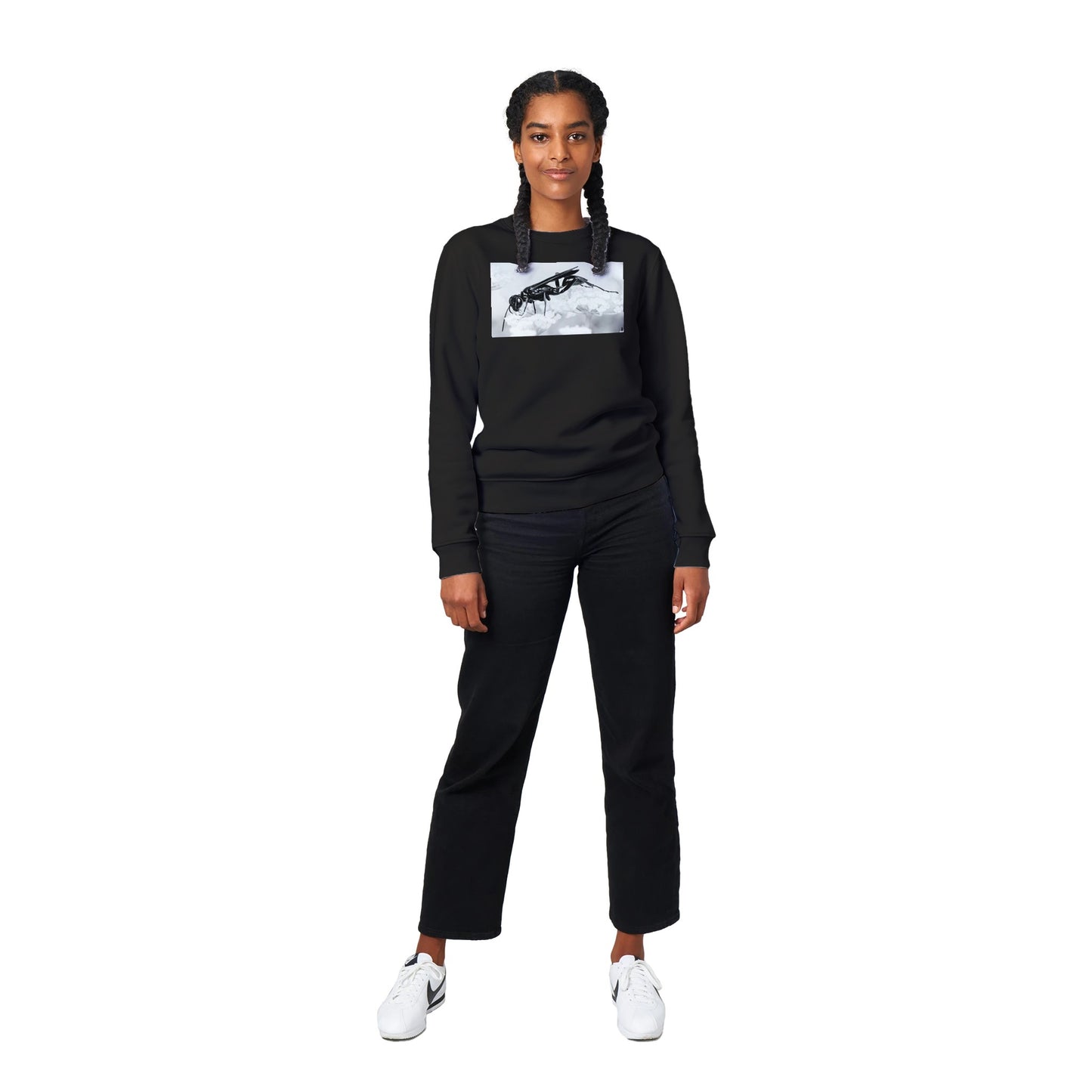 Vogue Durber: Organic Unisex Crewneck Sweatshirt