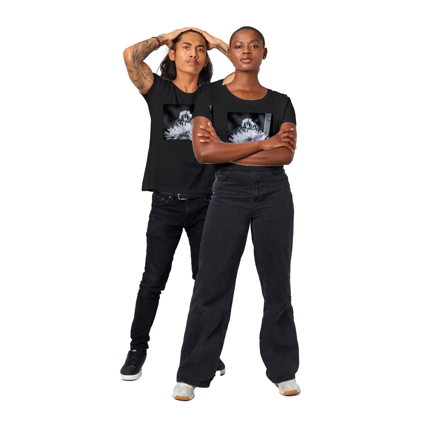 Colorado Bee: Organic Unisex Crewneck T-shirt