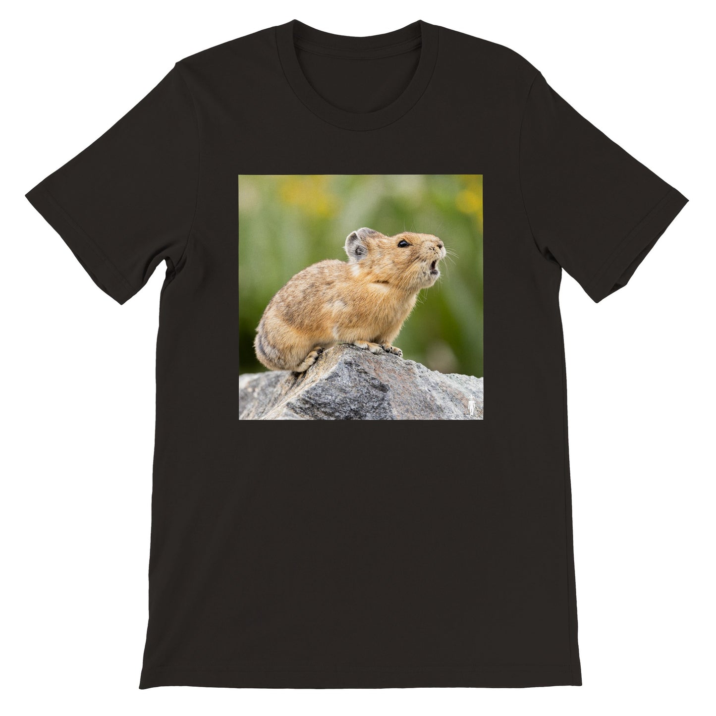 Pika Sings In Chirp: Premium Unisex Crewneck T-shirt