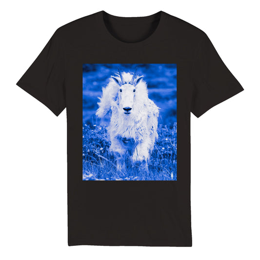 Colorado Blue Goat:  Organic Unisex Crewneck T-shirt