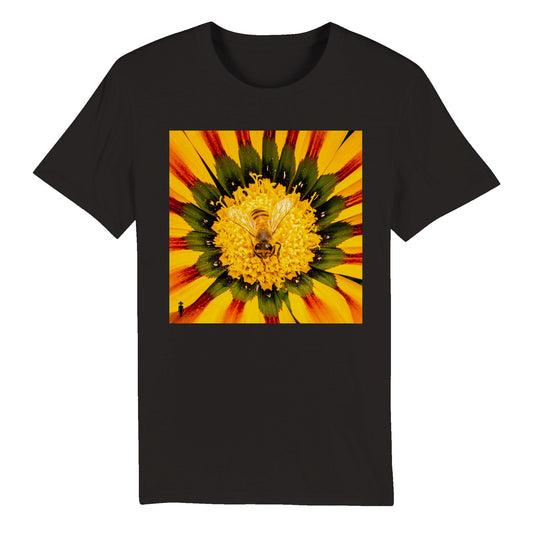 Bee and Flower: Organic Unisex Crewneck T-shirt